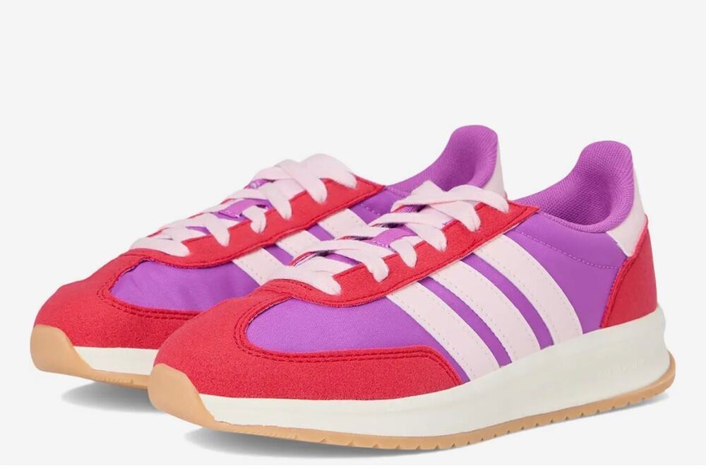 NEW ADIDAS RUN 70's 2.0 J (Youth) 4 JQ9591 Purple/ Pink